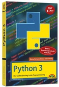 Cover: Python 3 Programmieren lernen und anwenden - Markt + Technik
