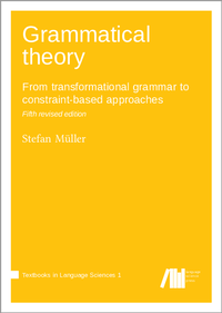 Enlarge image Cover: Grammatical theory - Language Science Press