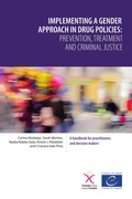 Cover: Implementing a gender approach in drug policies: prevention, treatment and criminal justice - Council of Europe
