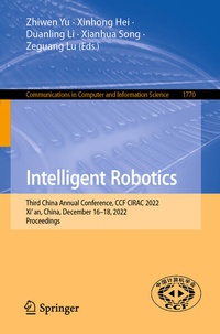 Enlarge image Cover: Intelligent Robotics - Springer
