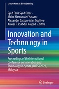 Cover: Innovation and Technology in Sports - Springer