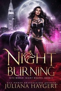Cover: The Night Burning (Rite World: Night Wolves, #2) - Dark Witch Press LLC