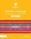 Cover: Cambridge International AS Level Spanish Language Coursebook with Digital Access (2 Years) - Cambridge University Press