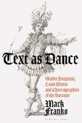 Cover: Text as Dance - Bloomsbury Academic
