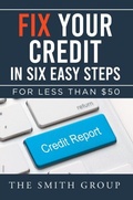 Cover: Fix Your Credit in Six Easy Steps - Brilliant Books Literary