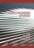 Cover: Materials for Advanced Application - Trans Tech Publications Ltd