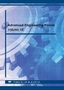 Cover: Advanced Engineering Forum Vol. 48 - Trans Tech Publications Ltd