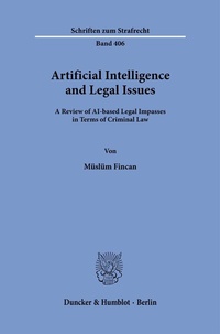Abbildung von: Artificial Intelligence and Legal Issues. - Duncker & Humblot
