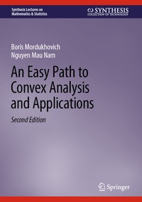 Abbildung von: An Easy Path to Convex Analysis and Applications - Springer