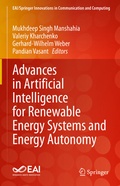 Cover: Advances in Artificial Intelligence for Renewable Energy Systems and Energy Autonomy - Springer