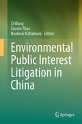 Cover: Environmental Public Interest Litigation in China - Springer