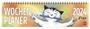 Cover: Jacob Wochenquerplaner 2024. Praktischer Tischquerkalender mit Spiralbindung und Katzen-Cartoons. Liebevoll illustrierter Tisch-Kalender f&uuml;r Katzenliebhaber. - Heye