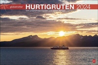 Abbildung von: Hurtigruten Globetrotter Kalender 2024. Eine Kreuzfahrt zum Nordkap in einem atemberaubenden Foto-Kalender Großformat. Fjorde, Schären und idyllische Buchten im großen Wandkalender. - Heye