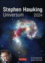 Bild: Stephen Hawking - Universum Wochenplaner 2024. Spannender Wandkalender mit 53 faszinierenden Bildern und Zitaten. Terminkalender 2024 für die Wand. 25 x 35,5 cm - Harenberg