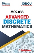 Bild: MCS-033 Advanced Discrete Mathematics - Gullybaba Publishing House Pvt. Ltd