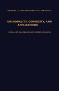 Cover: Unimodality, Convexity, and Applications - Academic Press