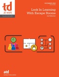 Cover: Lock In Learning With Escape Rooms - Association for Talent Development