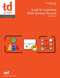 Enlarge image Cover: Lock In Learning With Escape Rooms - Association for Talent Development