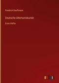 Cover: Deutsche Altertumskunde - Outlook Verlag