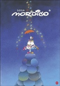 Cover: Mordillo Edition Posterkalender 2024. Liebevoll illustrierter Wandkalender mit 12 Motiven der charmanten Knollennasenm&auml;nnchen. Kalender 2024. - Heye