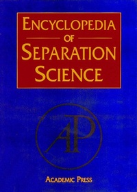 Enlarge image Cover: Encyclopedia of Separation Science - Academic Press