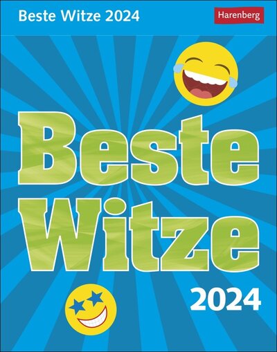 Abbildung von: Beste Witze Tagesabreißkalender 2024 - Harenberg