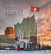 Abbildung von: Hansestadt Hamburg Postkartenkalender 2024. Die Hansestadt von ihrer schönsten Seite in einem Tisch-Kalender. Postkarten mit eindrucksvollen Fotos zum Sammeln und Verschicken. - Eiland