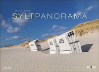 Abbildung von: Sylt Panorama Postkartenkalender 2024. Endlose Sandstrände und Dünen in einem Foto-Kalender zum Aufhängen. Jeden Monat eine Postkarte zum Sammeln oder Verschicken. - Eiland