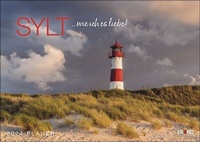 Abbildung von: Sylt . wie ich es liebe Planer 2024. Terminkalender mit traumhaften Inselfotos. Viel Raum für Notizen in einem dekorativen Kalender mit Urlaubsfeeling. - Eiland