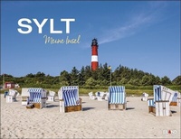 Abbildung von: Sylt - Meine Insel. Kalender 2024. Reise-Wandkalender mit 12 atemberaubenden Fotografien der Nordseeinsel. Landschafts-Kalender 2024 zum Aufhängen. 44 x 34 cm. Querformat. - Eiland