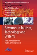 Cover: Advances in Tourism, Technology and Systems - Springer