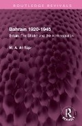Cover: Bahrain 1920-1945 - Routledge