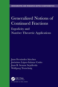 Abbildung von: Generalized Notions of Continued Fractions - Chapman & Hall/CRC
