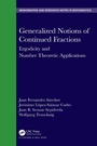 Cover: Generalized Notions of Continued Fractions - Chapman & Hall/CRC