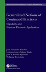 Cover: Generalized Notions of Continued Fractions - Chapman & Hall/CRC