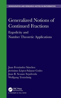 Abbildung von: Generalized Notions of Continued Fractions - Chapman & Hall/CRC