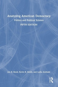 Enlarge image Cover: Analyzing American Democracy - Routledge