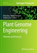 Cover: Plant Genome Engineering - Humana