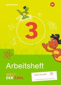 Cover: Welt der Zahl 3. Arbeitsheft. F&uuml;r Berlin, Brandenburg, Mecklenburg-Vorpommern, Sachsen-Anhalt und Th&uuml;ringen - Westermann Schulbuch
