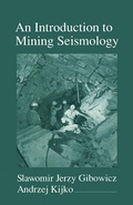 Cover: An Introduction to Mining Seismology - Academic Press