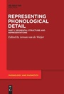 Cover: Segmental Structure and Representations - De Gruyter Mouton