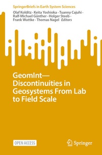 Enlarge image Cover: GeomInt-Discontinuities in Geosystems From Lab to Field Scale - Springer