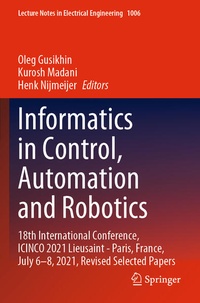 Enlarge image Cover: Informatics in Control, Automation and Robotics - Springer