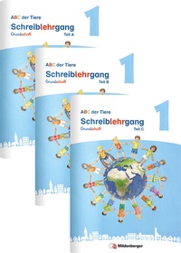 Abbildung von: ABC der Tiere 1 Neubearbeitung - Schreiblehrgang Grundschrift, Teil A, B und C - Mildenberger Verlag GmbH