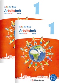 Abbildung von: ABC der Tiere 1 Neubearbeitung - Arbeitsheft Grundschrift, Teil A und B - Mildenberger Verlag GmbH