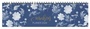 Cover: Indigo Wochenquerplaner 2024. Kalender-Kunst: Weiße Blumen-Motive auf dunkelblauem Hintergrund machen diesen Schreibtisch-Querkalender zum Highlight! Wochenkalender 2024 Querformat. - Heye