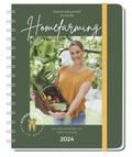 Cover: Judith Rakers Spiral-Kalenderbuch A5 2024. Das ganze Gartenjahr in einem Kalender: Buchkalender mit Platz f&uuml;r Termine und praktischen Homefarming-Tipps f&uuml;r Hobby-G&auml;rtner, Selbstversorger und H&uuml;hnerhalter. - Heye