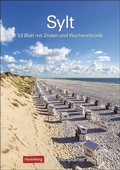 Cover: Sylt Wochenplaner 2024. Fotokalender mit Platz f&uuml;r Organisatorisches. Termin-Kalender zum Aufh&auml;ngen mit abwechslungsreichen Inselmotiven, Zitaten und Wochenkalendarium - Harenberg