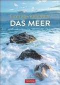 Cover: Literaturkalender Das Meer Wochen-Kulturkalender 2024. Stimmungsvoller Foto-Wandkalender mit Meeresansichten, die Dichter inspirierten. Kalender mit literarischen Texten. 25 x 35,5 cm Hochformat - Harenberg