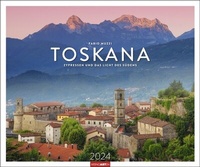 Abbildung von: Toskana Kalender 2024. Fotograf und Italienkenner Fabio Muzzi fängt in einem großen Wandkalender die Seele der Toskana ein. Kalender-Landschaften 2024: Italien-Feeling für Zuhause. - Weingarten